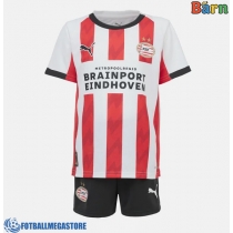 Fotballdrakt Barn PSV Eindhoven Hjemmedraktsett 2025-26 Kortermet (+ Korte bukser)